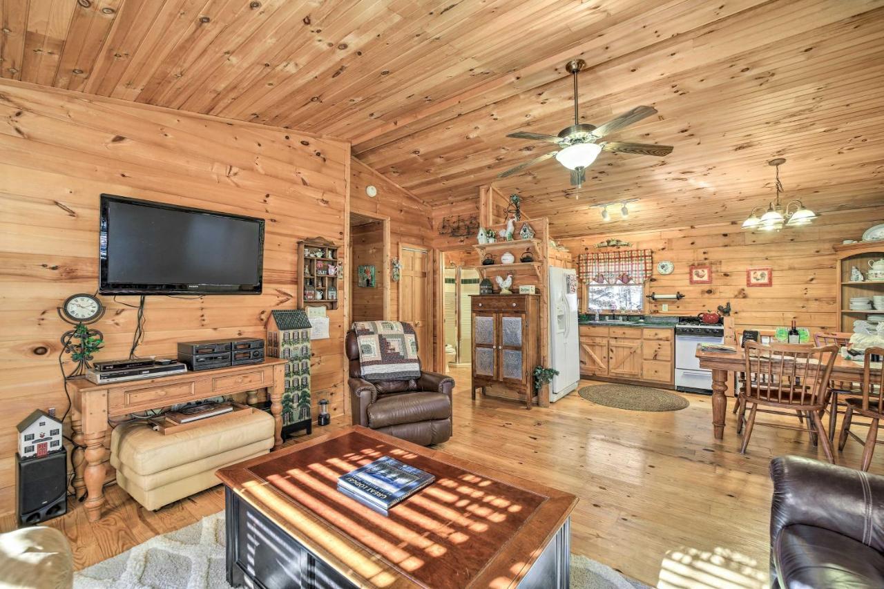 Franklin Cabin With Porch Near Hiking And Waterfalls! Dış mekan fotoğraf