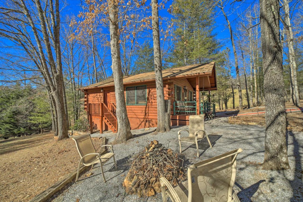 Franklin Cabin With Porch Near Hiking And Waterfalls! Dış mekan fotoğraf