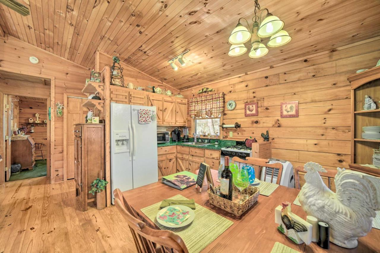 Franklin Cabin With Porch Near Hiking And Waterfalls! Dış mekan fotoğraf