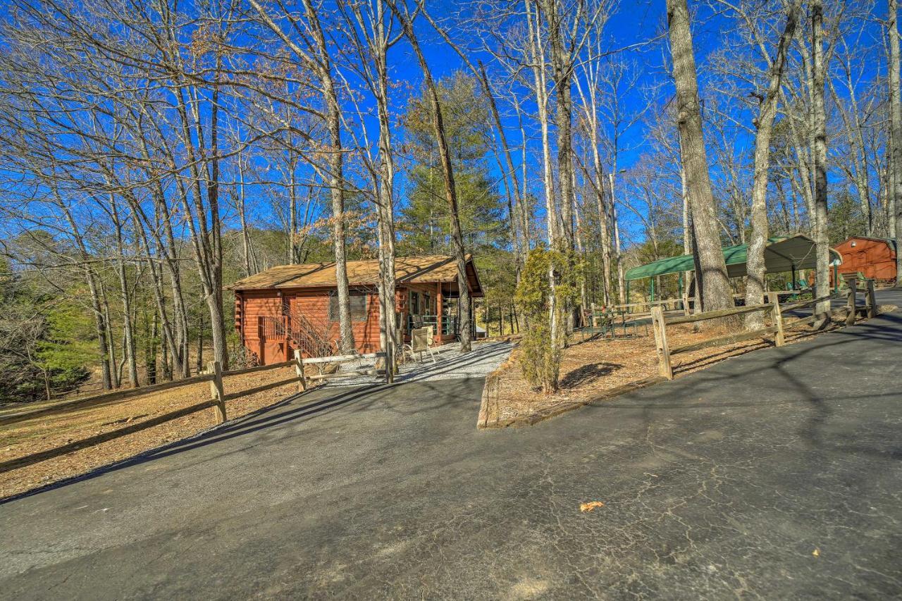 Franklin Cabin With Porch Near Hiking And Waterfalls! Dış mekan fotoğraf